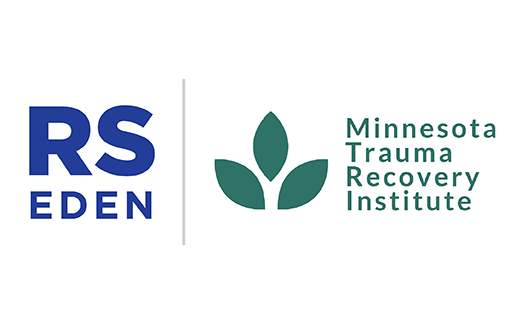 RS Eden logo next to MN Trauma Recovery Institute logo